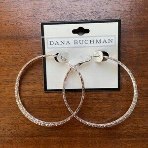 Bundle 3 for $12. Dana Buchman Double Hoop Rose Gold Hoop Earrings